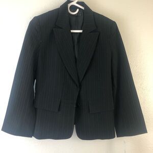 Ninety Pinstripes one button Blazer size 6